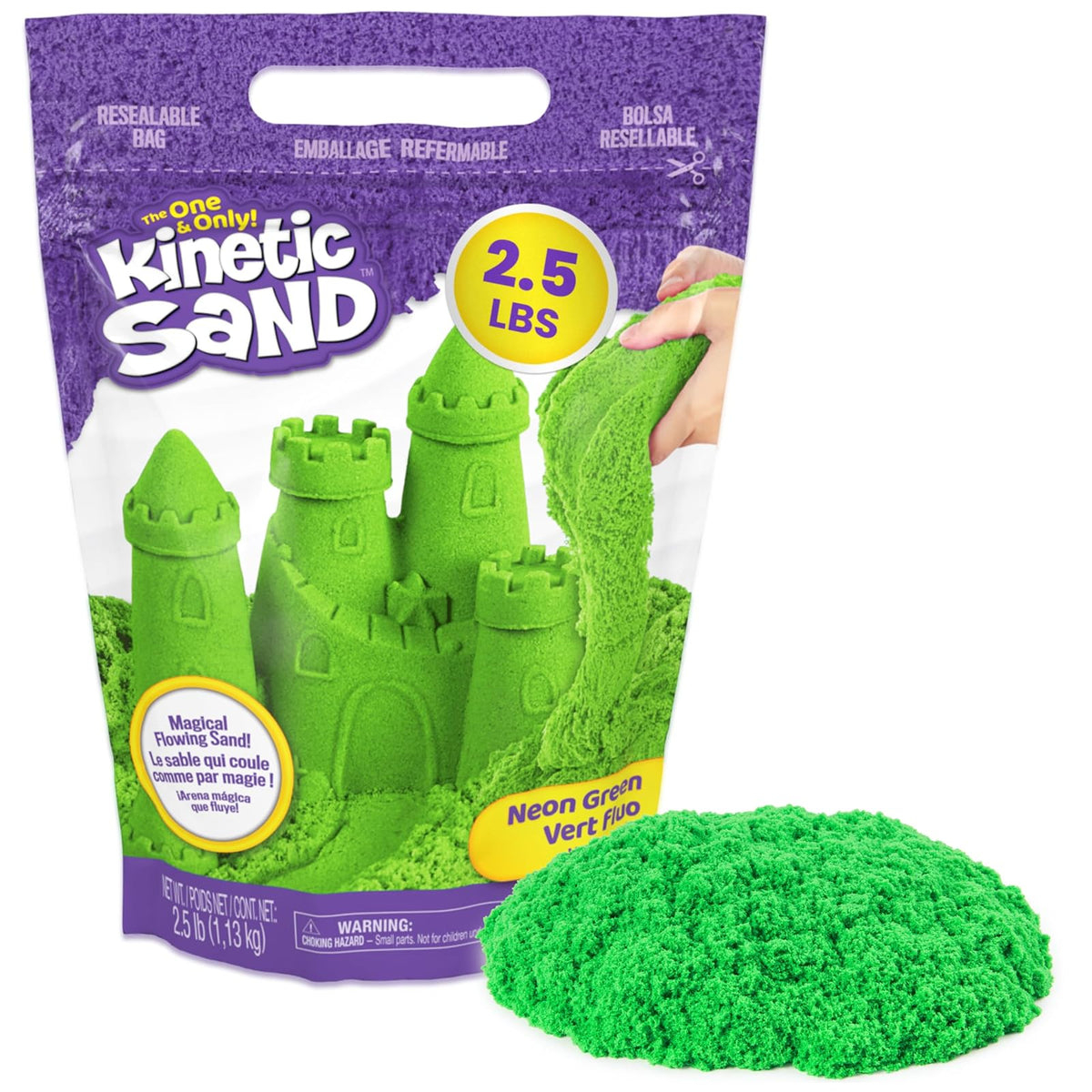 Kinetic Sand, Set de Helados con Arena y Herramientas - Verde