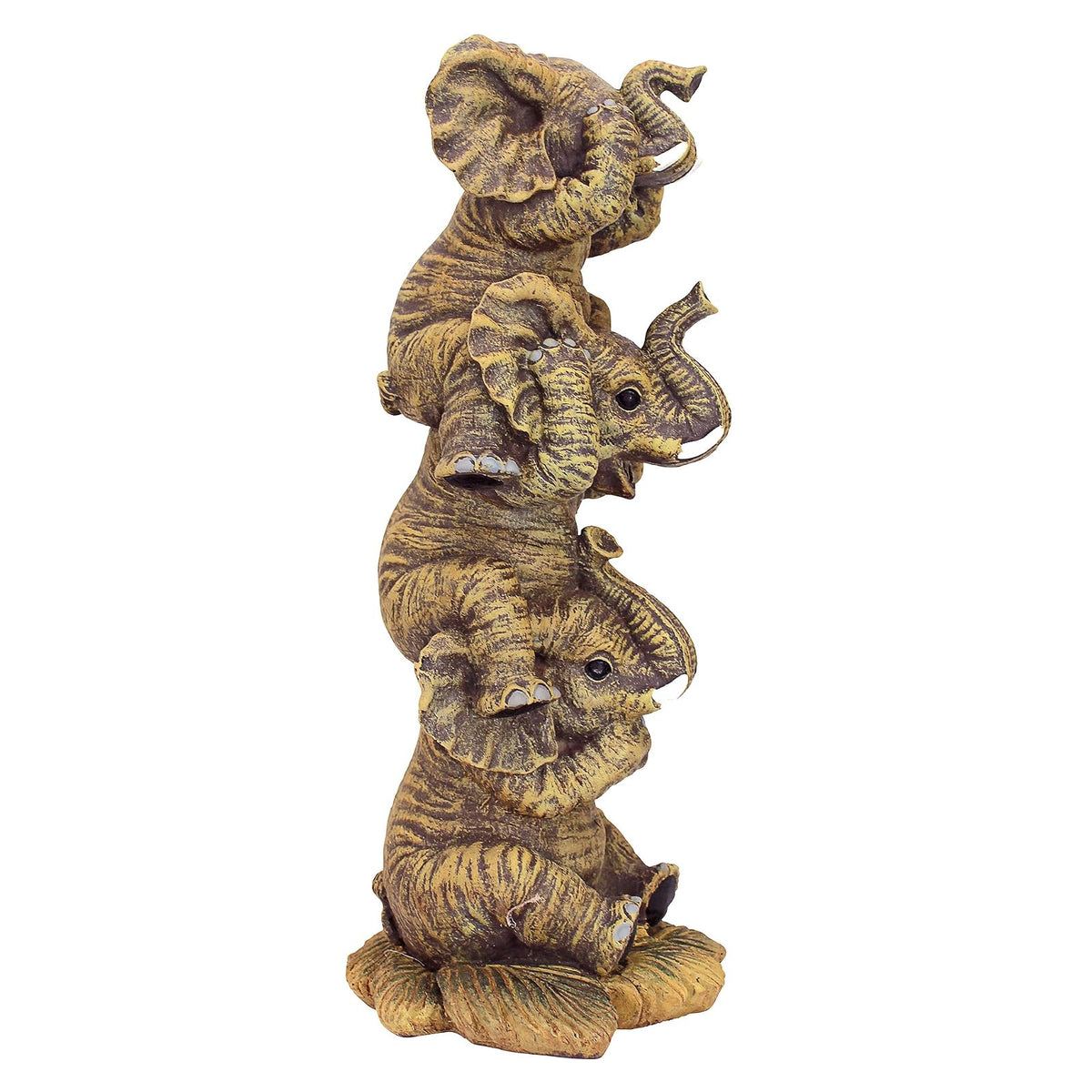 Design Toscano Estatua, Elefantes, Única, 1 | Estatua coleccionable | Individual | Mediano | Estatua coleccionable para exhibición en interiores | Diseño exclusivo Toscano
