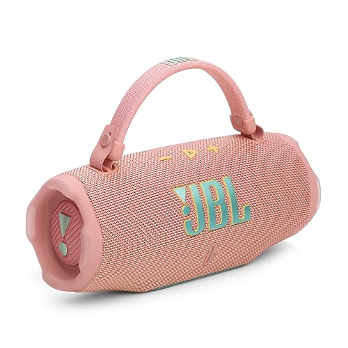 JBL Charge 6 Bocina Portátil Bluetooth, Batería Integrada, IP67 función de Carga USB - Rosa