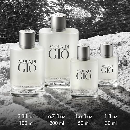 Acqua Di Gio by Giorgio Armani for Men - 3.4 oz EDT Spray (Blue Limited Edition)