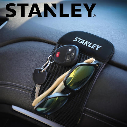 STANLEY S4006 - Almohadilla de gel antideslizante extra fuerte de 4.5 x 6.5 pulgadas, para teléfono celular, tablet, GPS, llaves o anteojos de sol
