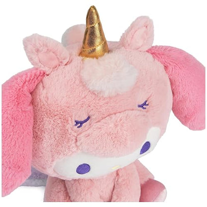 GUND Sanrio My Melody - Juguete de Peluche de Unicornio de Primera Calidad para Edades de 1 año en adelante, Rosa, 9.5 Pulgadas