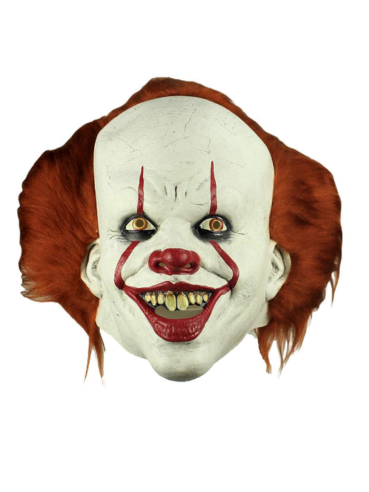 Mascara de Látex de Pennywise el Payaso Eso, Máscaras de Halloween Ideal para Disfraz de IT