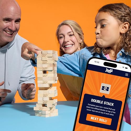 Hasbro Games Juego de Mesa Jenga Dado Digital