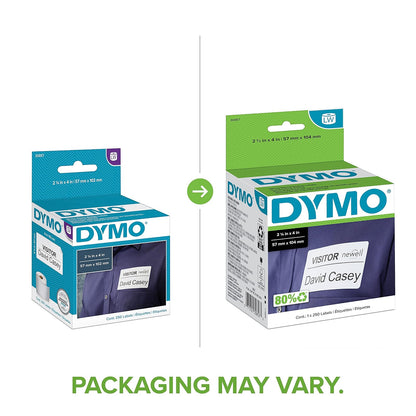 Dymo Etiquetas 57 mm x 104 mm