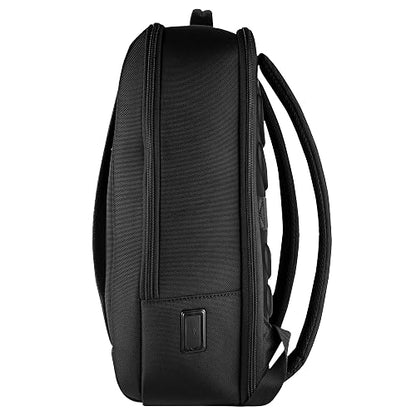 PERFECT CHOICE Mochila ejecutiva para laptop 15.6-17 acabados tipo piel Elit