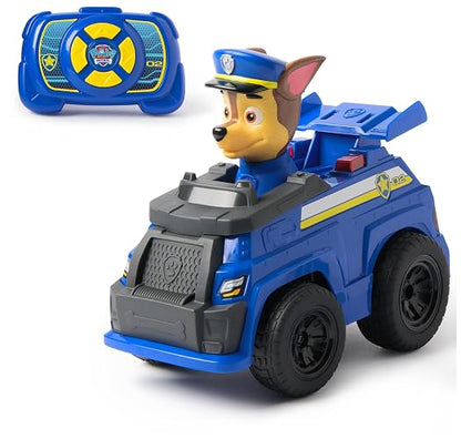 La patrulla canina, automóvil patrulla por control remoto de Chase, automóvil por control remoto con luces led y control fácil de manejar, juguetes de imitación para niños y niñas a partir de 3 años