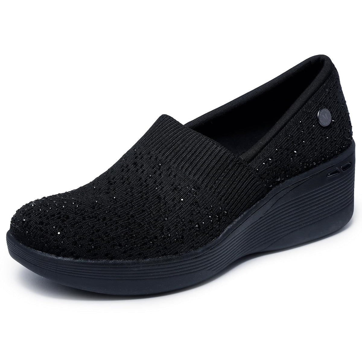 Skechers Martha Stewart Pier Lite Reflection Mocasines - 22.5 cm - Negro -