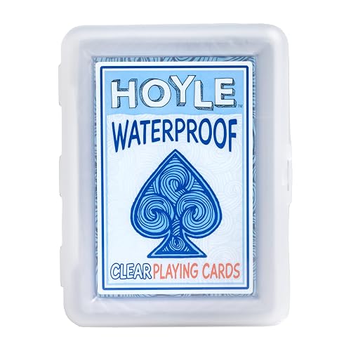 Hoyle - Cartas de juego transparentes impermeables