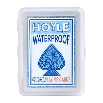 Hoyle - Cartas de juego transparentes impermeables