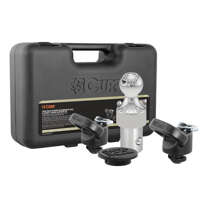 CURT Kit de Enganche de Cuello de Cisne con Sistema de Disco OEM para Camiones Ram, Bola de 2-5/16 in, Cromado 60638 - 38k Capacity - Dodge