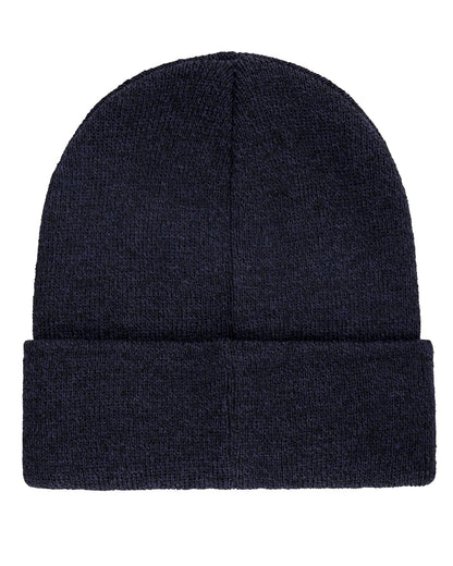 Levi'S All Season Comfy Leather Logo Patch Cuffed Hero Beanie Hat BoinaUnisex Adulto
