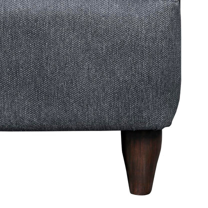 Cama Mobica Pisa Charcoal tamaño Individual Color Gris Oscuro con diseño Moderno