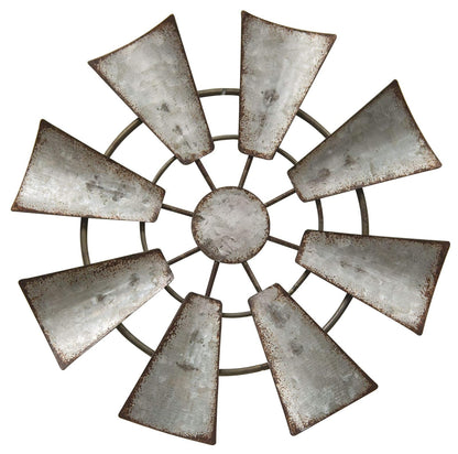Kruenpeeper Creek CWI Gifts - Molino de Viento Colgante de Metal galvanizado, 7 Pulgadas