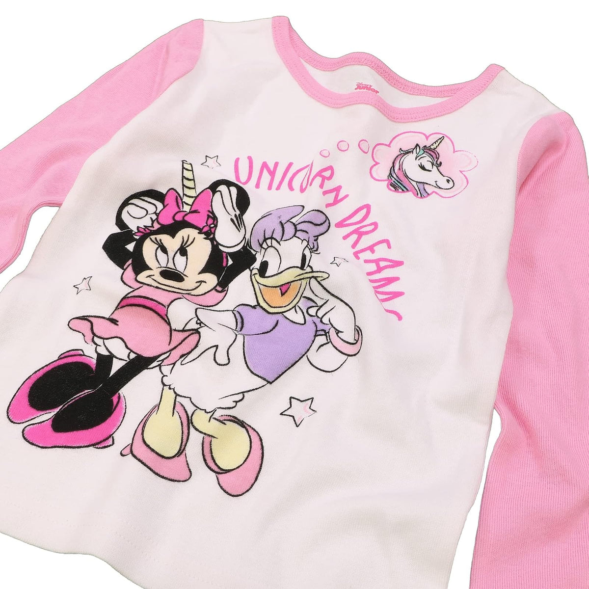 Disney Frozen | Minnie Mouse | Conjunto de Pijama de algodón Ajustado de 6 Piezas Juego de Pijama para Niñas