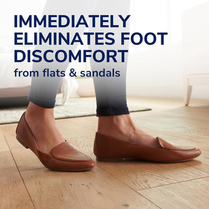 Dr. Scholl's Cushioning Insoles for Flats and Sandals, All-day Comfort In Flats, Boots, (for Women's 6-10), New Packaging
