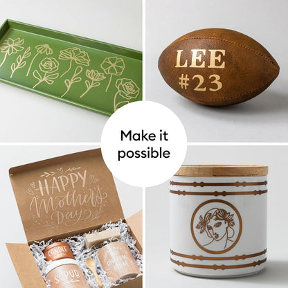 Cricut - Vinilo de aluminio dorado - 12 x 10 pies