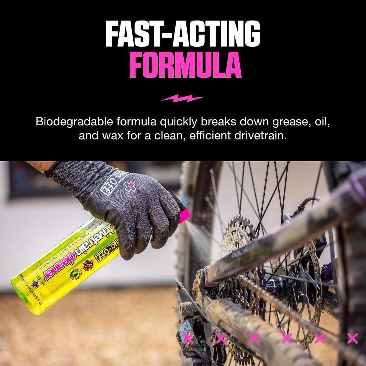 Muc Off Bio Drivetrain Cleaner Yellow, 750ml