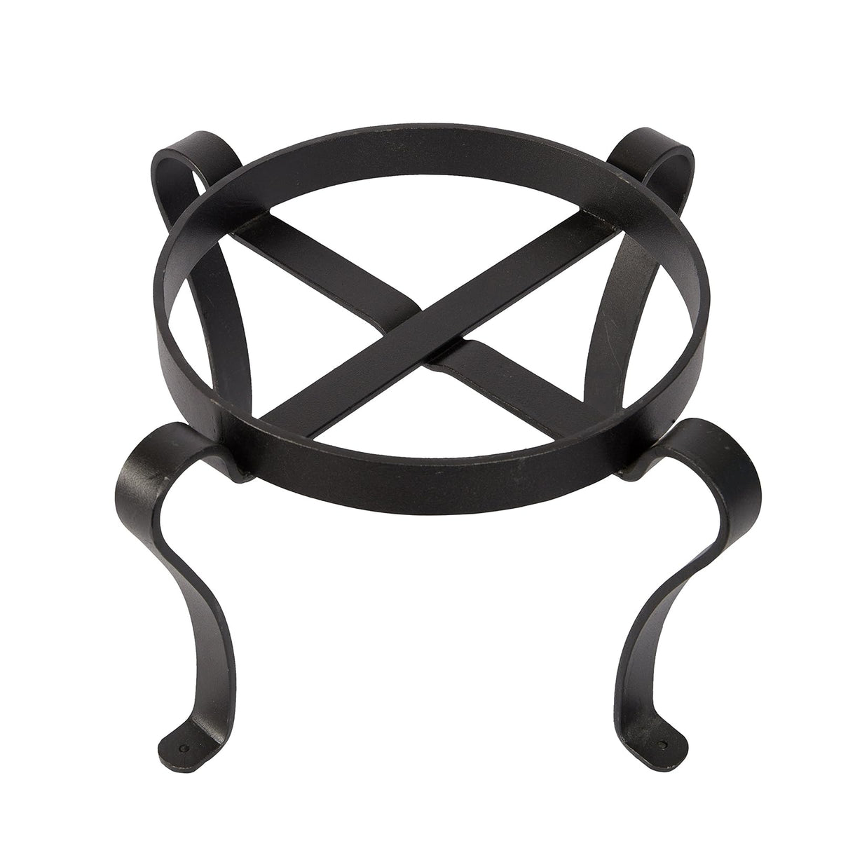 Achla Designs - Soporte para macetas de patio, 8 pulgadas de alto, color negro