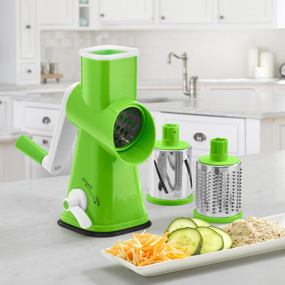 Cuisinart Fresh Slice Rallador de tambor, verde/blanco