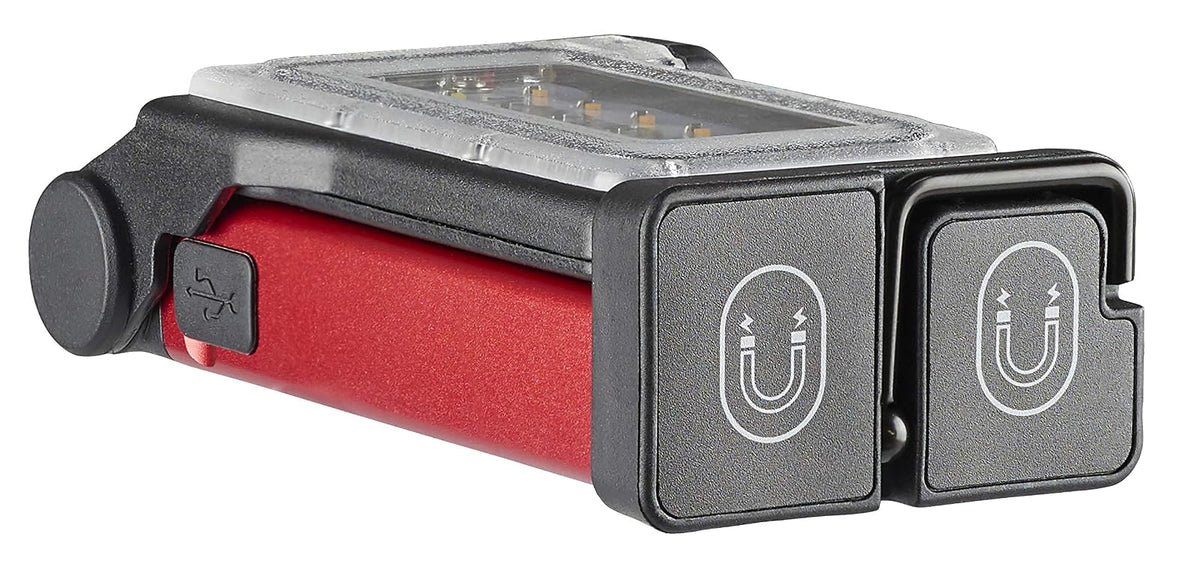 Streamlight 61501 Flipmate USB Rechargeable Multi-Function Compact Work Light, Red