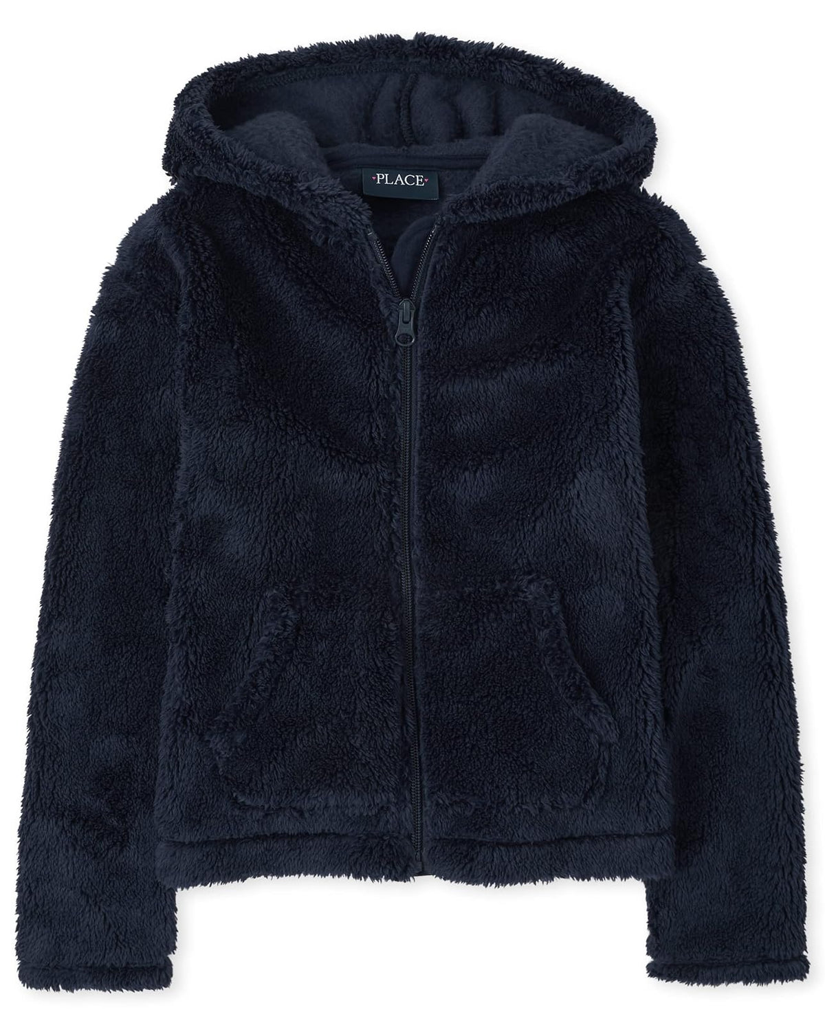 The Children's Place Chamarra de Sherpa con Capucha para Niña - Tidal - M