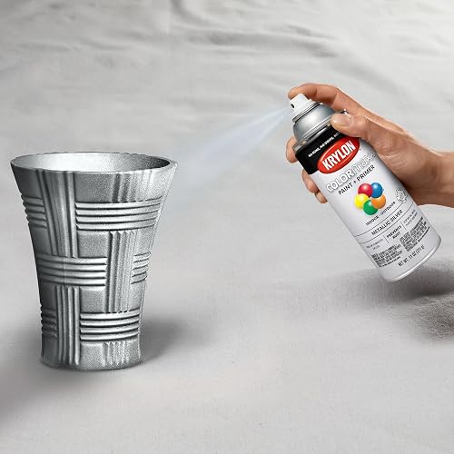 Krylon ColorMaxx Pintura Premium en Aerosol Plata Metálico