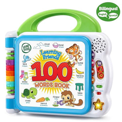 LeapFrog - Learning Friends - Libro de 100 palabras, color verde