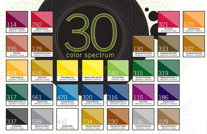 Reeves 104201 Professional Acrylic INK Essential 6-Piece Set