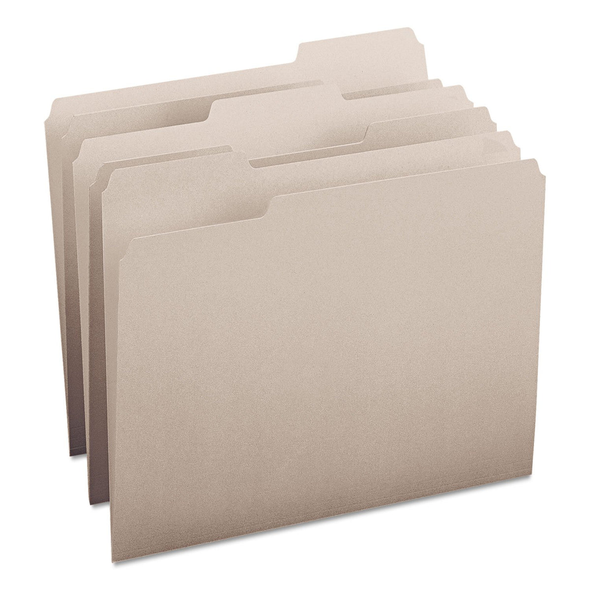 Smead Carpetas de Archivo Tamaño Carta Colores Surtidos, Caja de 100 - gris