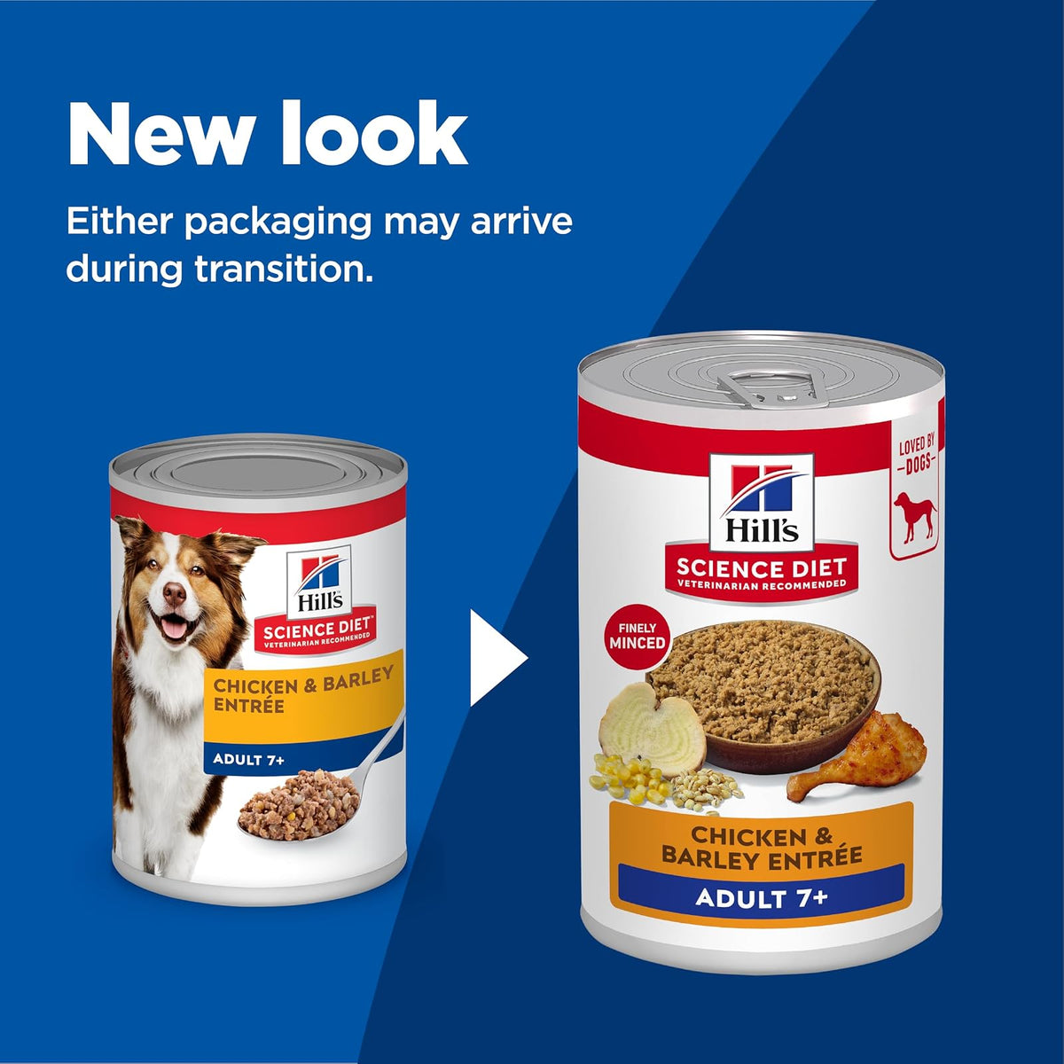 Hill's Science Diet Alimento Húmedo para Perro Senior 12 Pack 369G | Alimento húmedo Hill's para perro, vitalidad senior, salud de órganos vitales, energía diaria, ingredientes de alta calidad