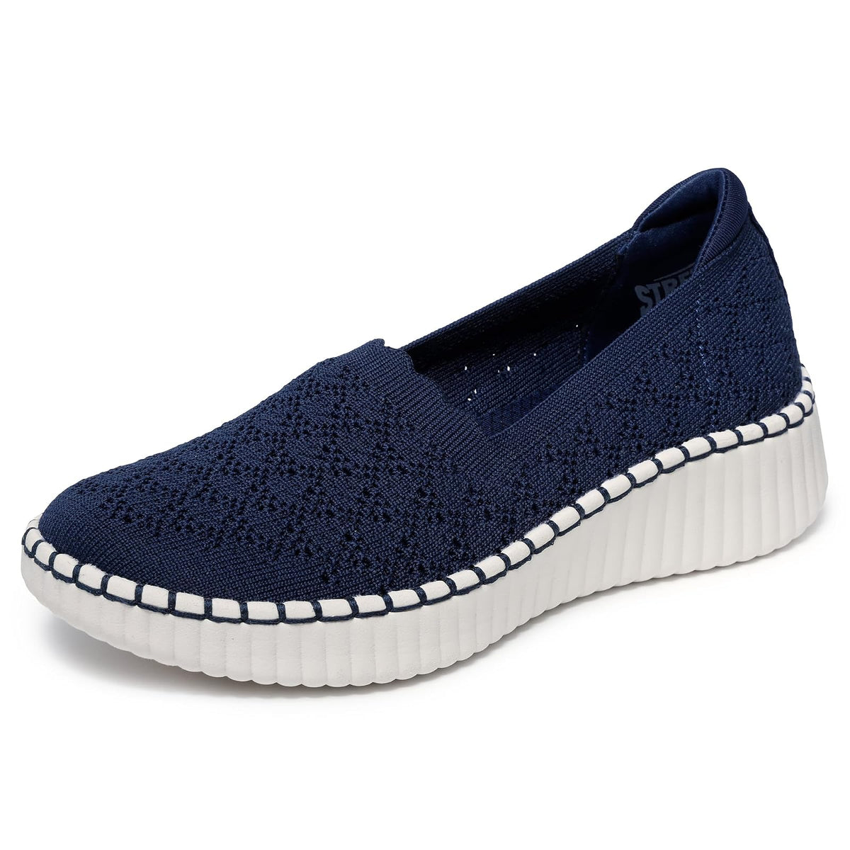 Skechers Wilshire - Blvd Zapatillas para Mujer - 25.5 cm - marino