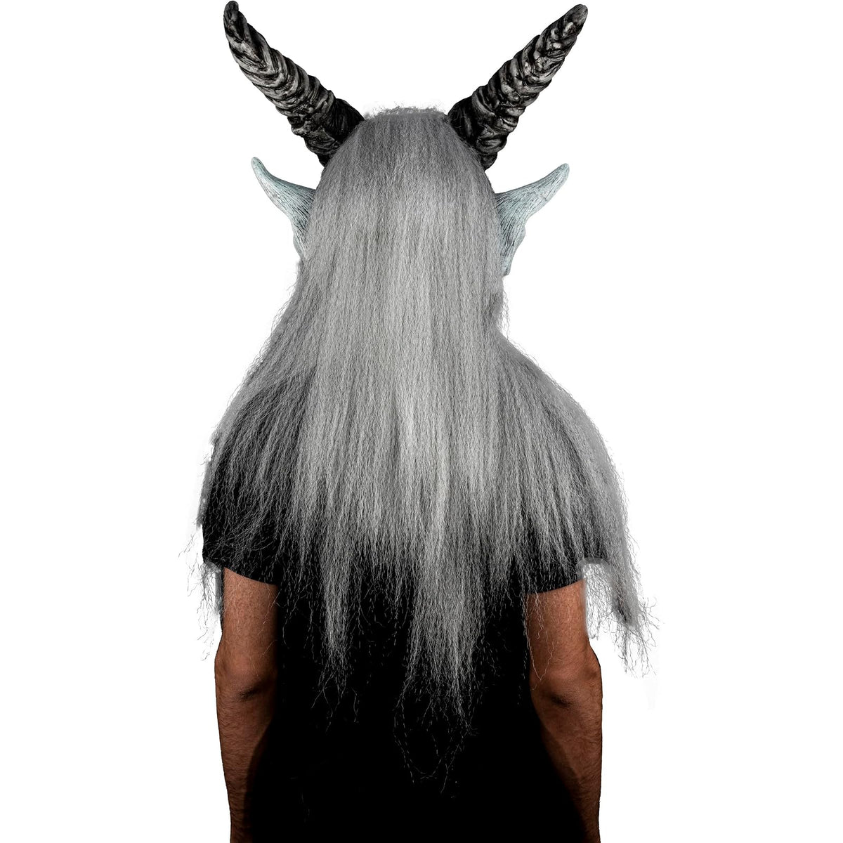 Ghoulish Productions Máscara De Látex Winter Krampen, Accesorio Cosplay Demonio de la Navidad, Disfraz Aterrador para Halloween y Fiestas Temáticas, Cosplay Monstruos Mitológicos, Diseño Artesanal