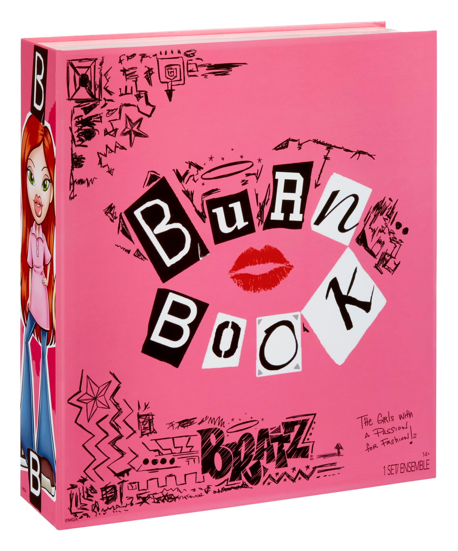 Bratz, Mean Girls Muñeca Cady, Muñecas para Niñas, Incluye 2 Atuendos y Varios Accesorios, 4 Años en Adelante