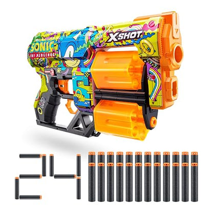 X-Shot-Skins-Series 1-Dread (24 Darts) Sonic Hyper Spike