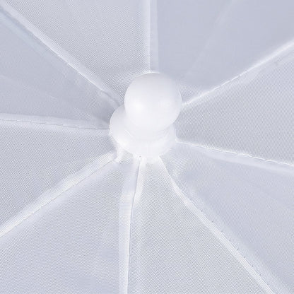 Neewer 90005898 Flash Traslúcido para Estudio de Fotografía con Sombrilla Suave, 83 cm, 2 piezas, color Blanco