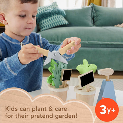 Fisher-Price Juguete para Bebés Jardinería de Madera para bebés de 3 años en adelante