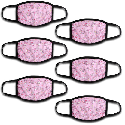 Care Bears All Over Print Gathered Mask
