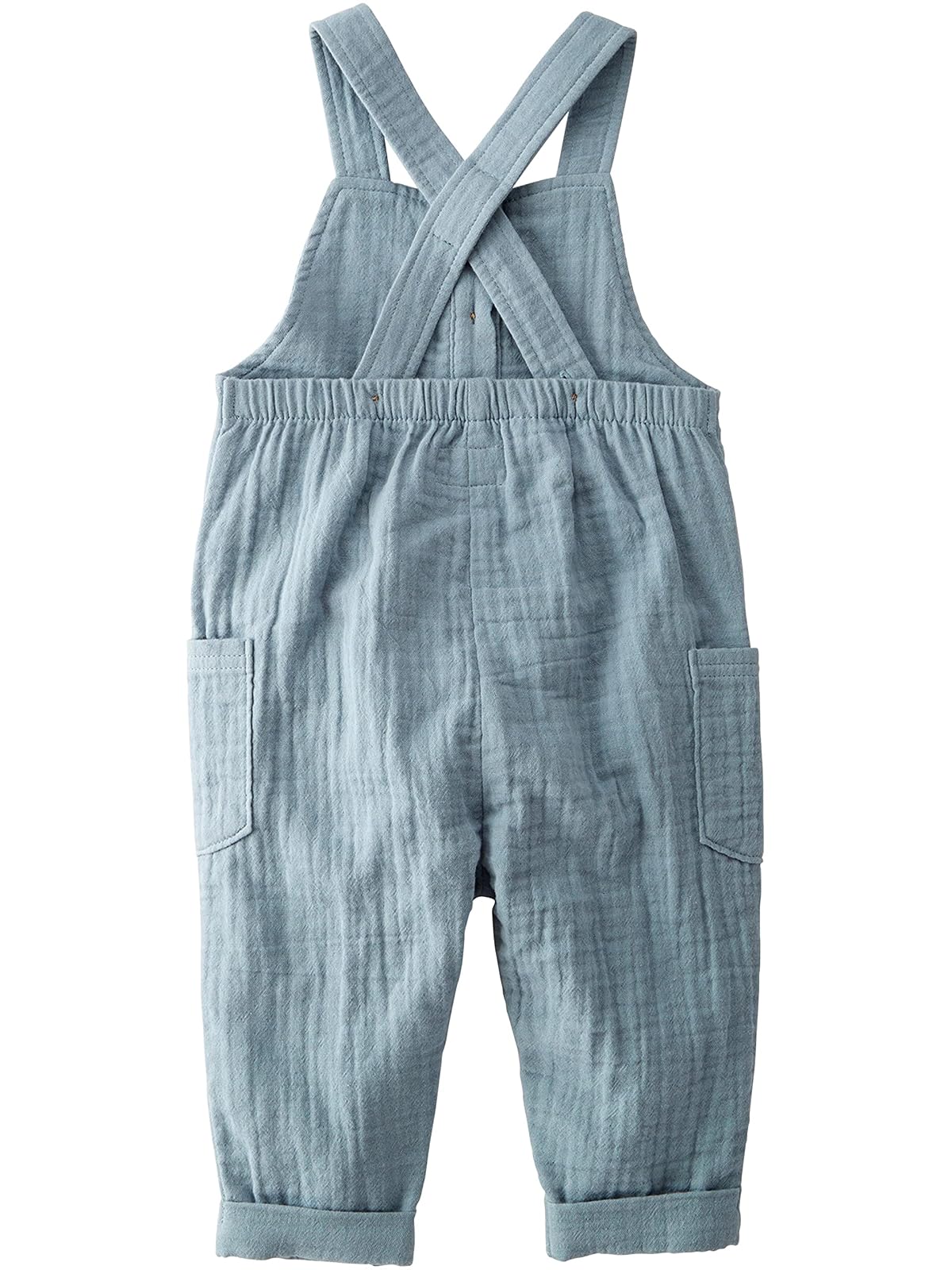 little planet by carter's Organic Cotton Gauze Overall Jumpsuit Mono bebés niñas