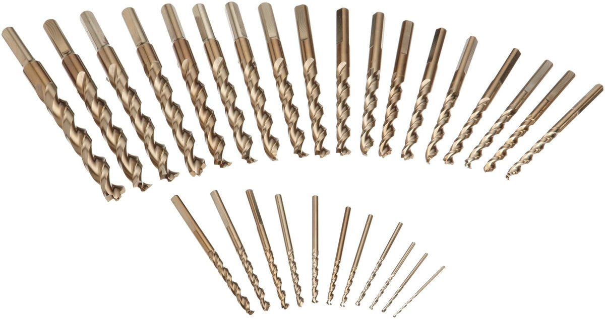 DEWALT DW1969 29 Piece Pilot Point Twist Drill Bit Assortment with Metal Index