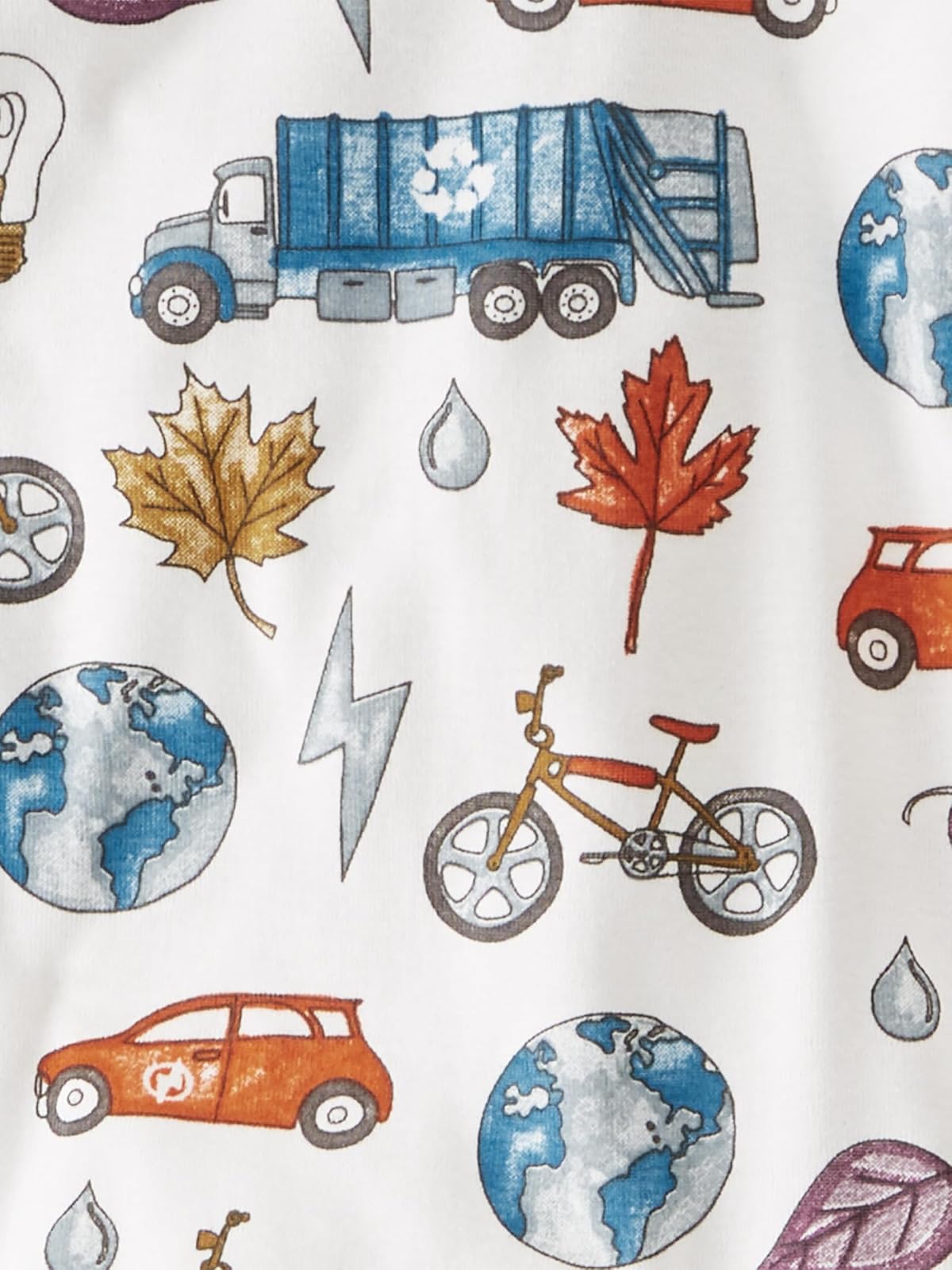 Little Planet by Carter's 2-Piece Pajamas Made with Organic Cotton Juego de Pijama bebés Unisex