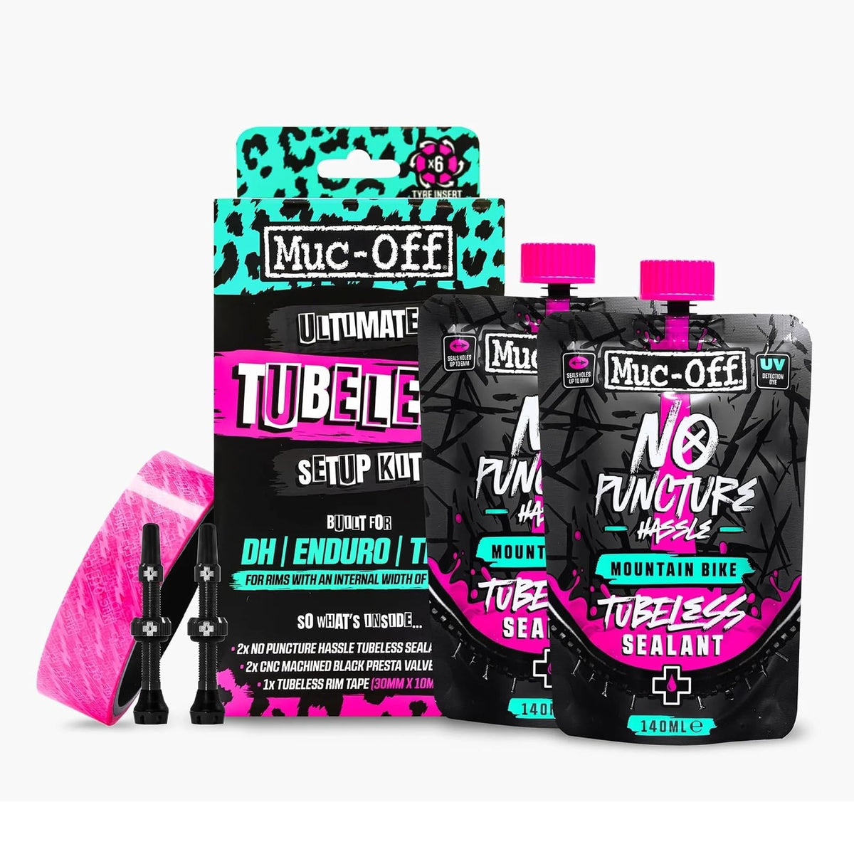 Muc-Off Kit TUBELESS Ultimate Descenso/Plus - Ancho DH