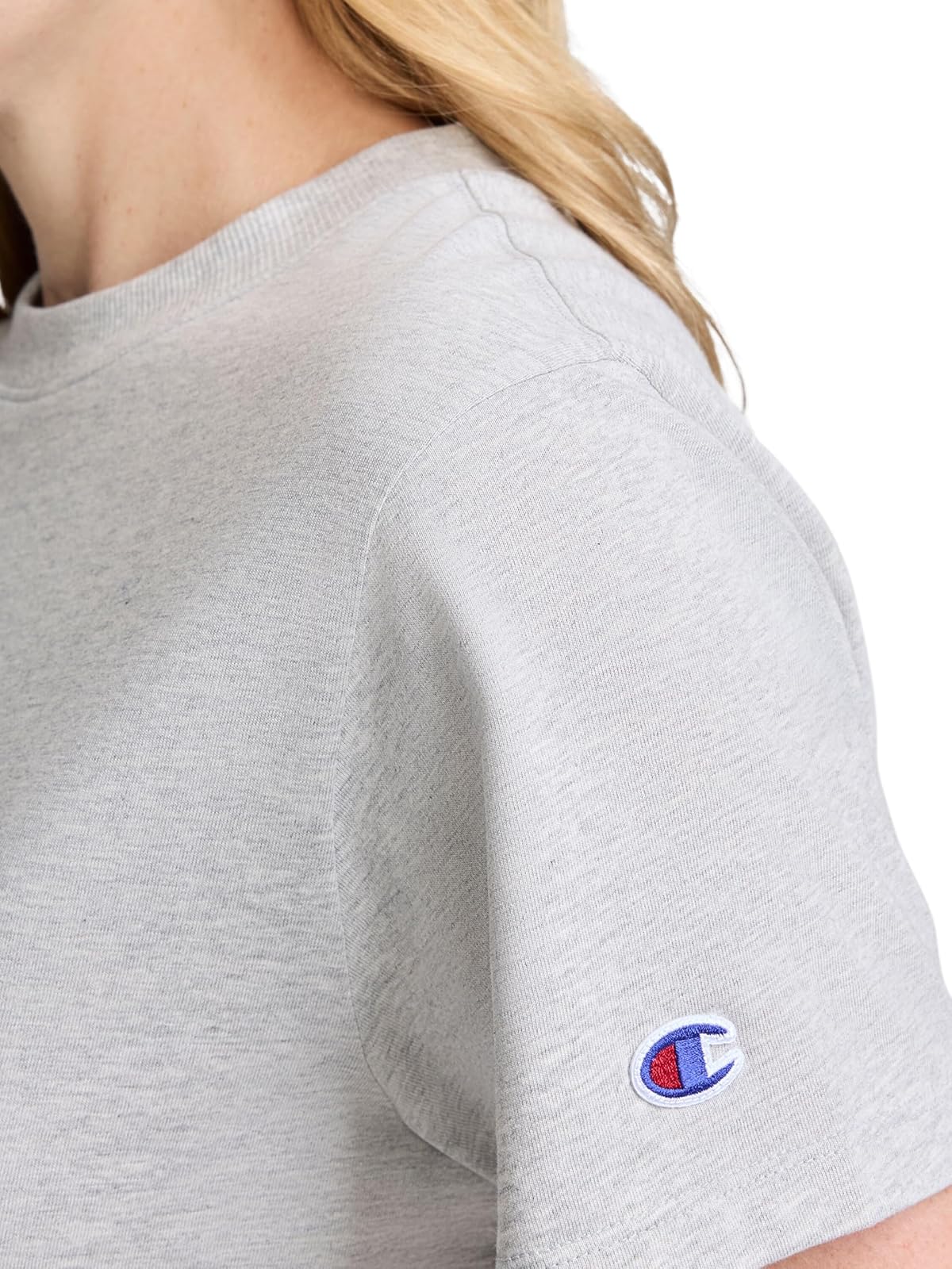 Champion Playera clásica. Camiseta para Mujer
