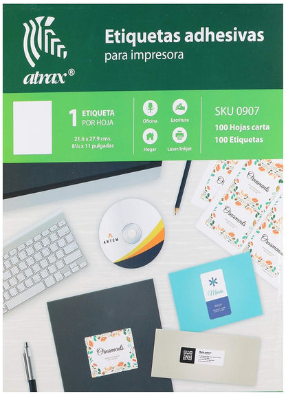 ATRAX am1xA-100 Etiqueta,