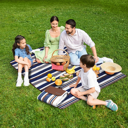 Scuddles - Manta de Picnic de Doble Capa para Exteriores, Resistente al Agua, práctica, para Primavera, Verano, Camping, Ideal para la Playa