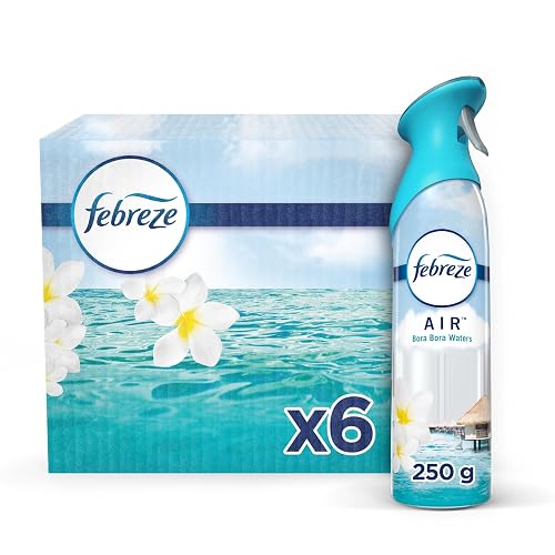 Febreze Air Bora Bora Waters 6/8.8oz - Paquete de 6 piezas de 250g c/u