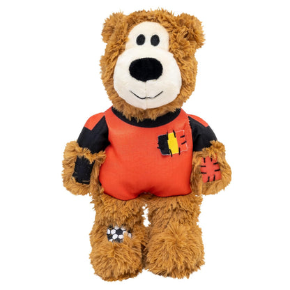 Kong Wild Knots Bear Juguete de Peluche para Perro con Playera de Selección - Bélgica