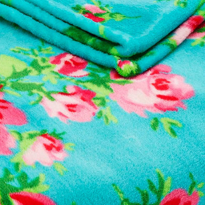 Betsey Johnson Laura Ashley Flora - Juego de Colcha, Casual, Bouquet Day, 127 cm x 177 cm, 1