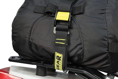 Nelson-Rigg RG-STRAPS60 Correas de Carga USA Rigg Straps, Longitud Máxima 60 Pulgadas, Gancho de Aluminio Aeronáutico, Par, Negro