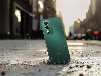 OPPO A5 Verde Aurora + 256 GB + 4GB, Cámara 50MP + 5MP, AI, Resistencia al Agua y al Polvo, Resistencia a Golpes de Grado Militar, Carga Rápida 45W, Color OS